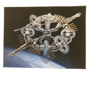 Intl Space Station Art Print